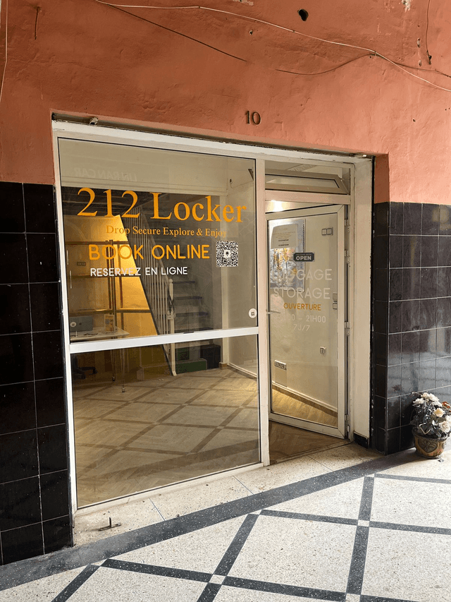 212 Locker emplacement Marrakech